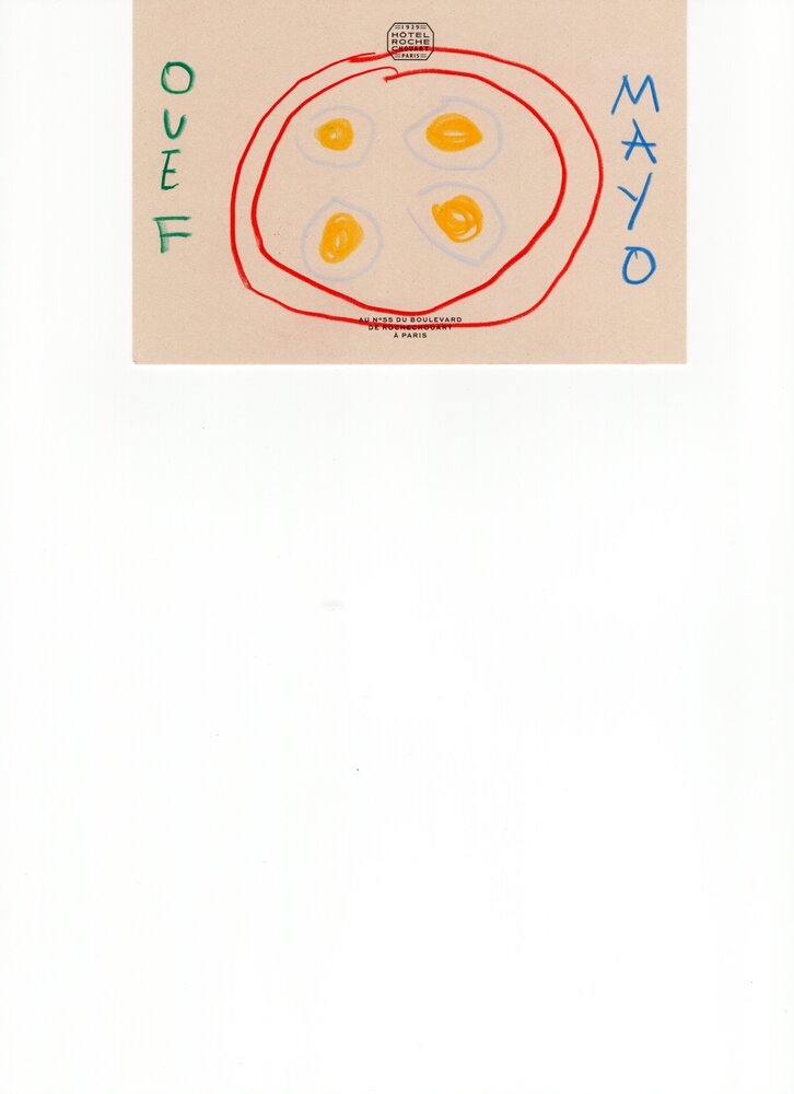 Room Service book - Illustration by Michael McGregor 